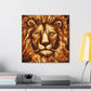 Lion's Baroque Regalia - Canvas