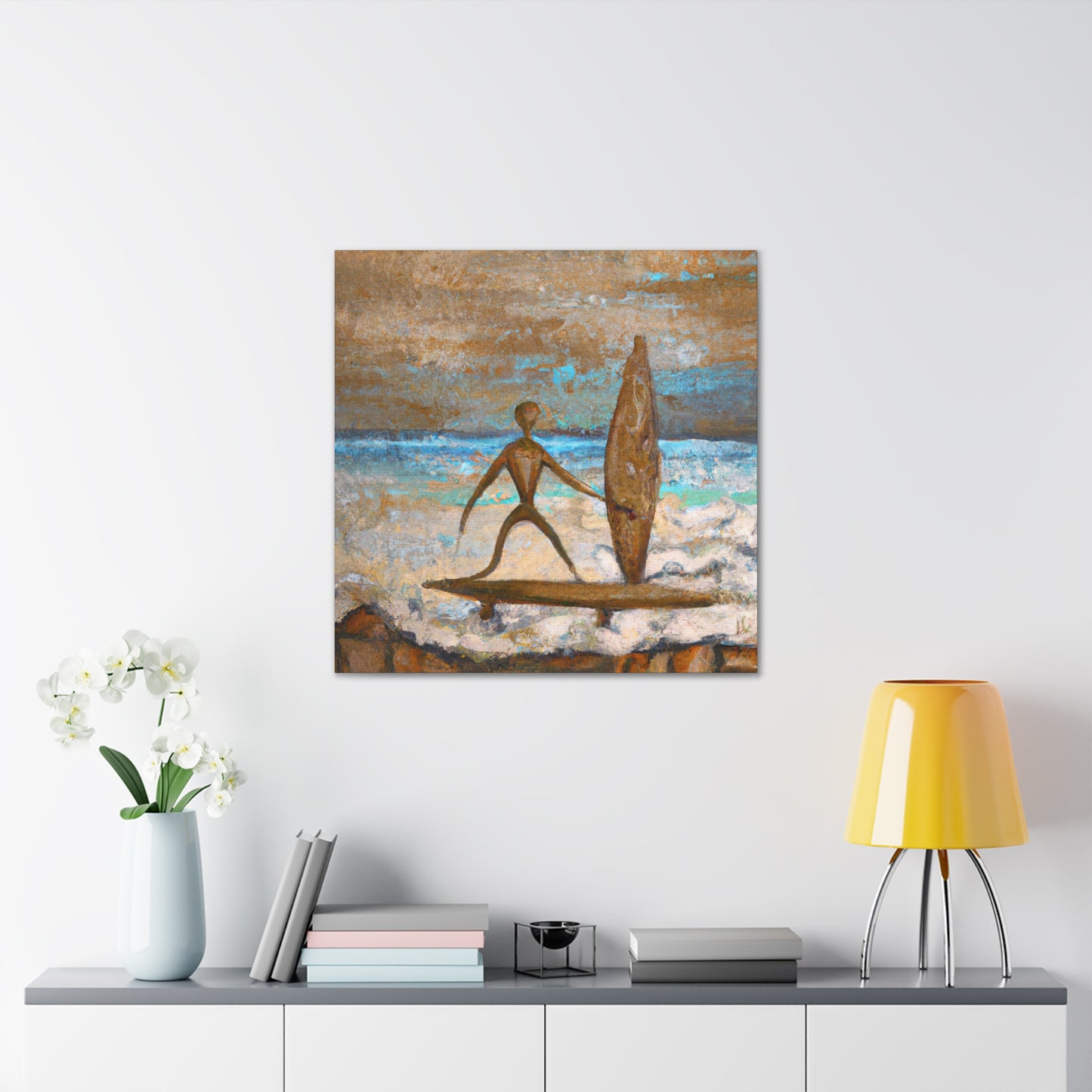 Surfing the Surrealistic - Canvas