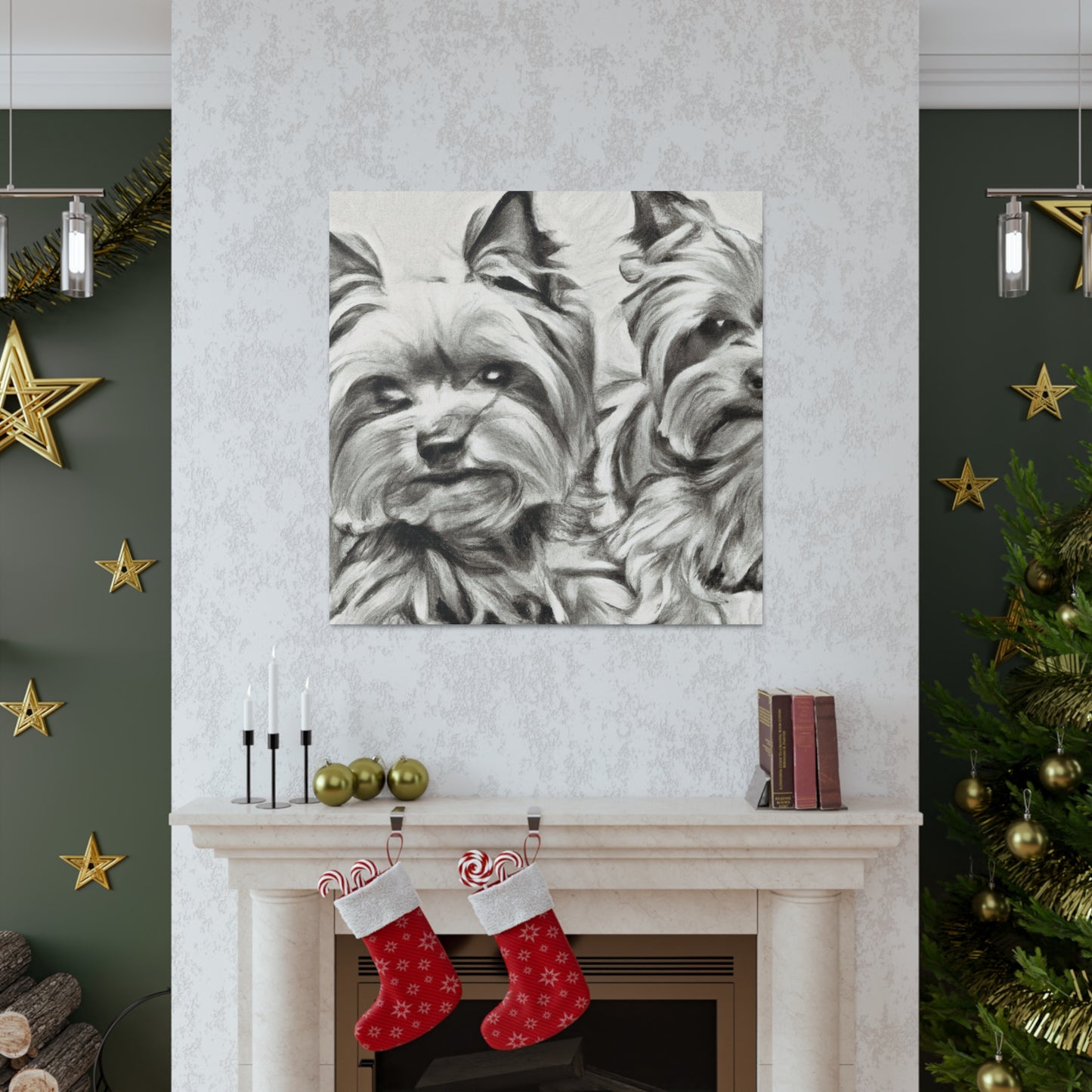 Yorkshire Terrier Majesty - Canvas