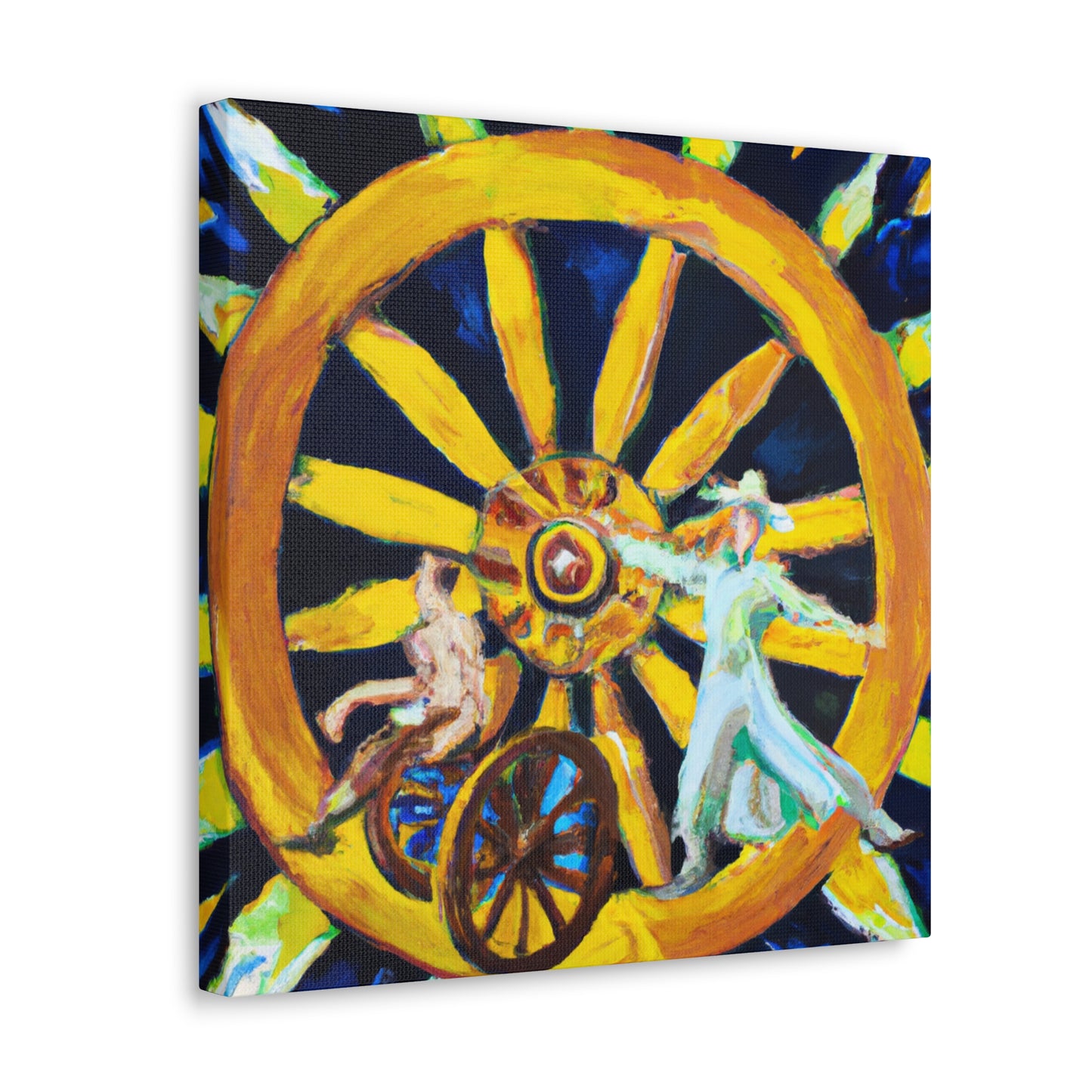 "Wheels of Splendorili" - Canvas