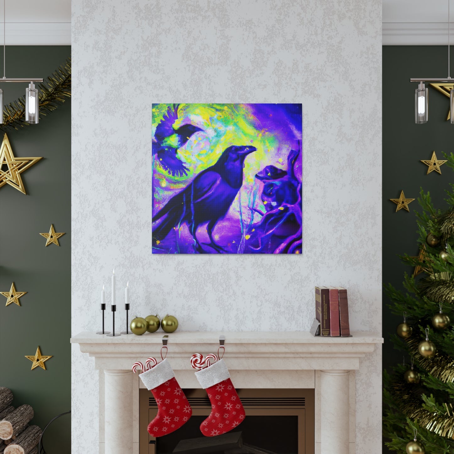 "Crow in Dreamland" - Canvas