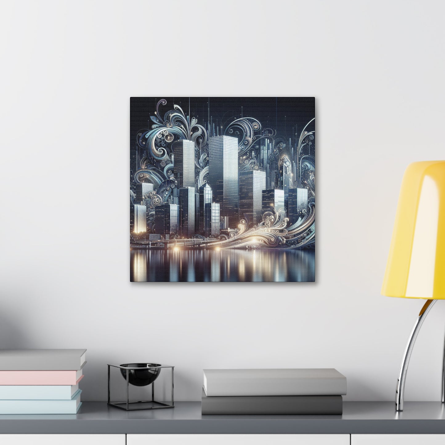 "Majestic Mile-High Metropolis" - Canvas