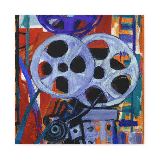 "Film Reel Fantasia" - Canvas