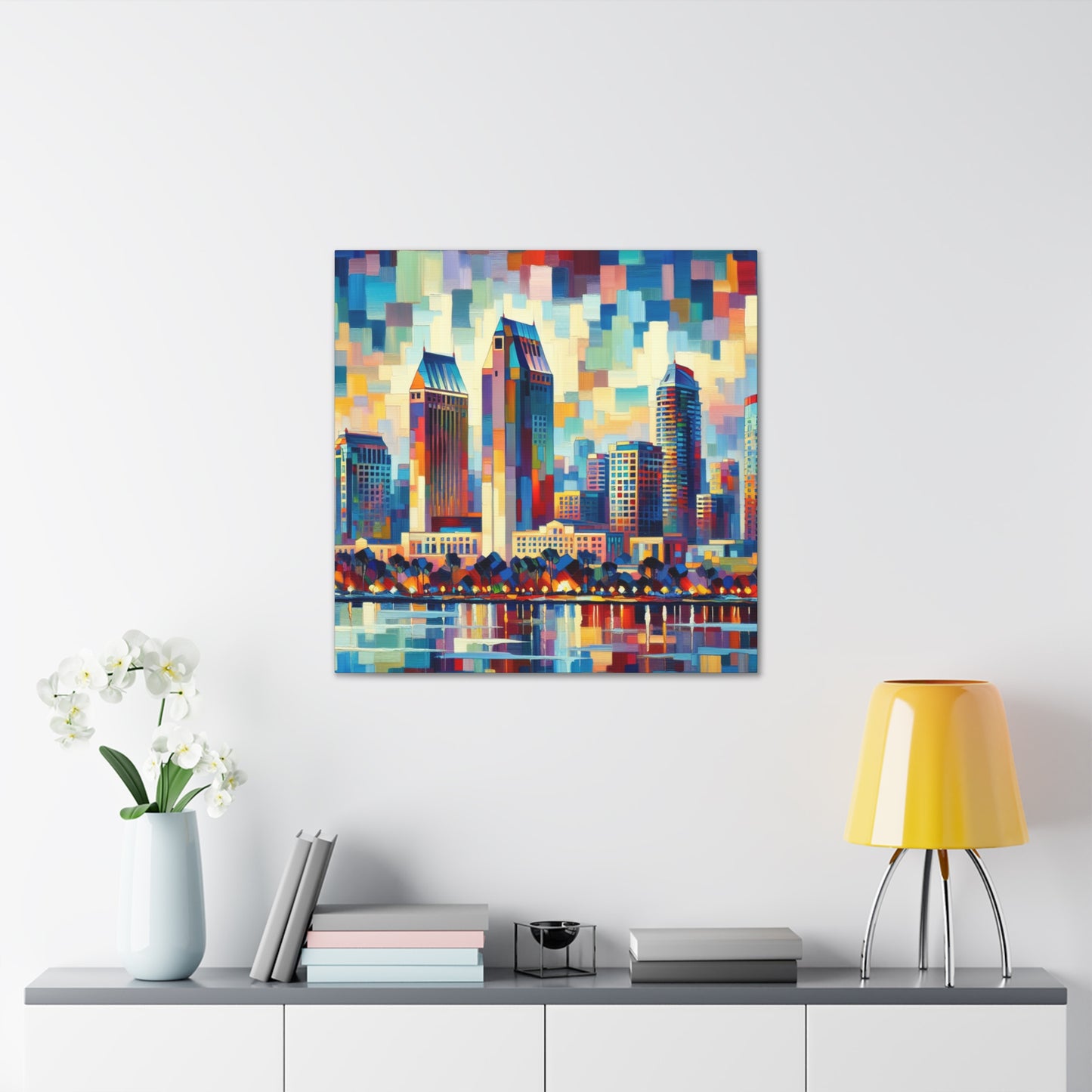 "Vibrant San Diego Spirit" - Canvas