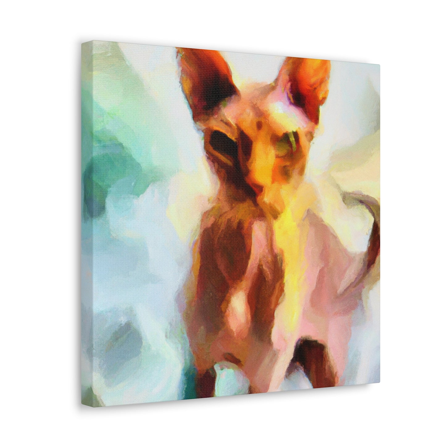 Mysterious Sphynx Dreaming - Canvas