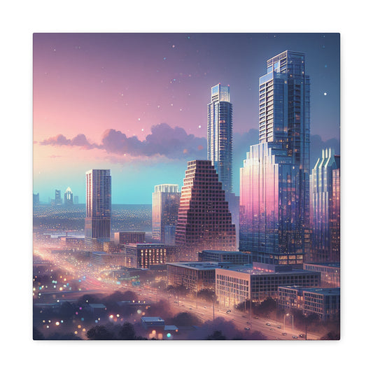 "Enchanting Austin Reverie" - Canvas