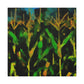 Cornfield Under Moonlight - Canvas