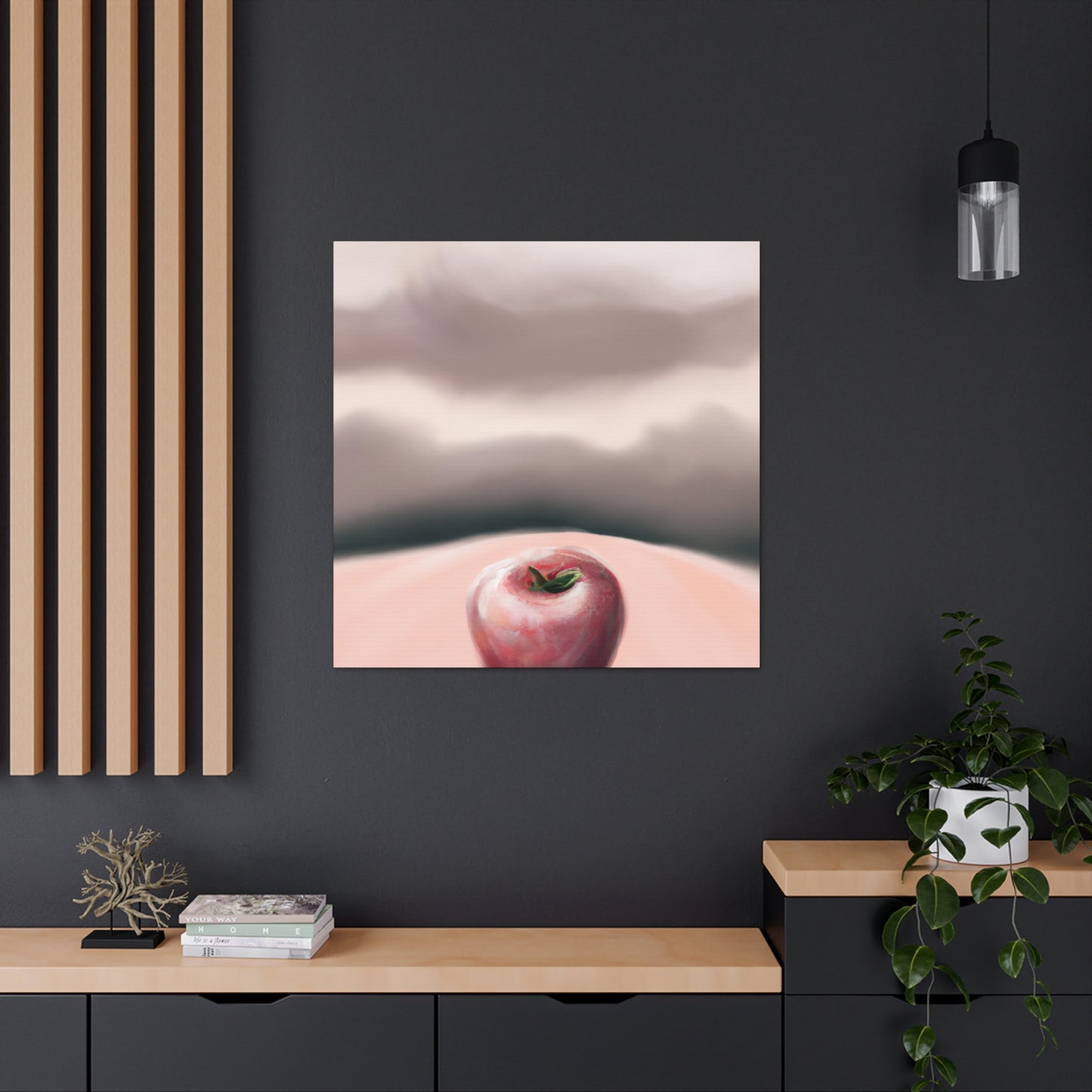 "Apple of Minimalism". - Canvas