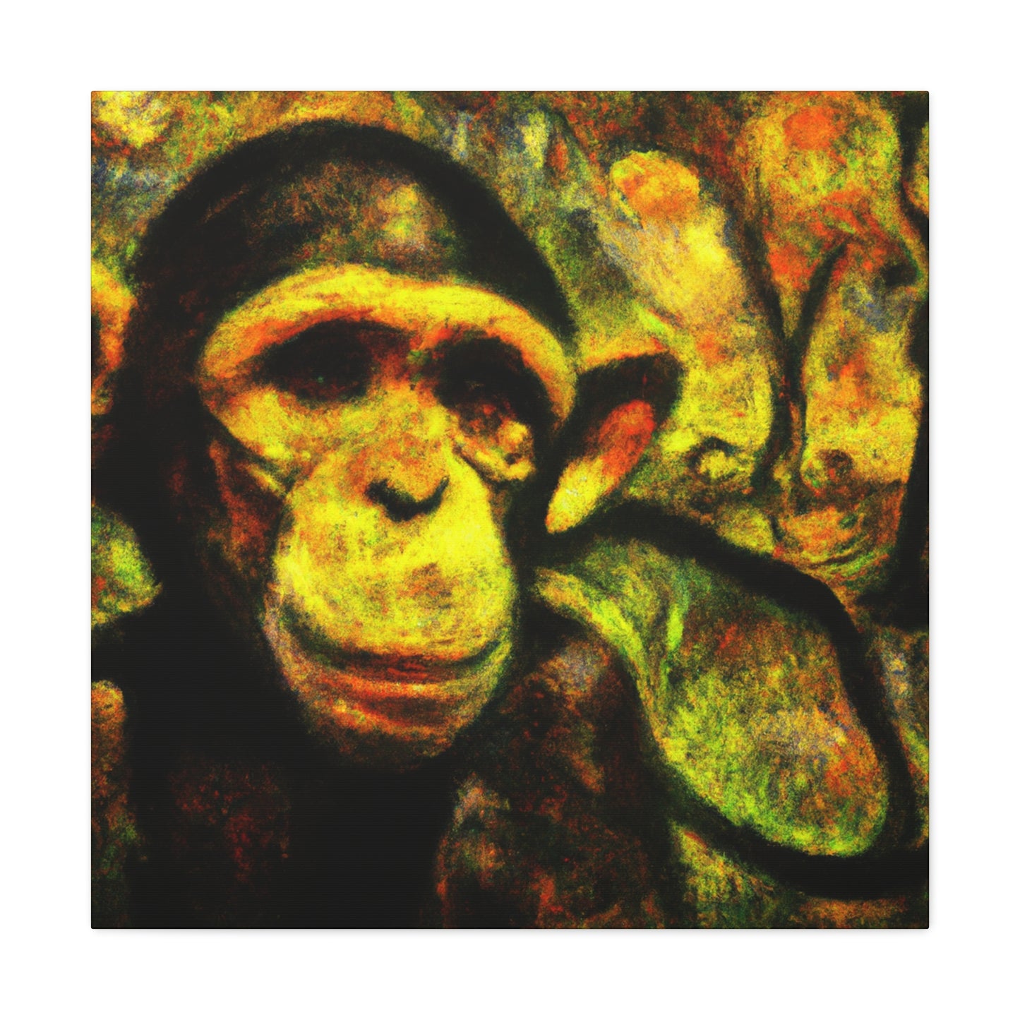 Chimpanzee Dreamscape - Canvas