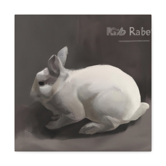 Rabbit in Realism - Canvas