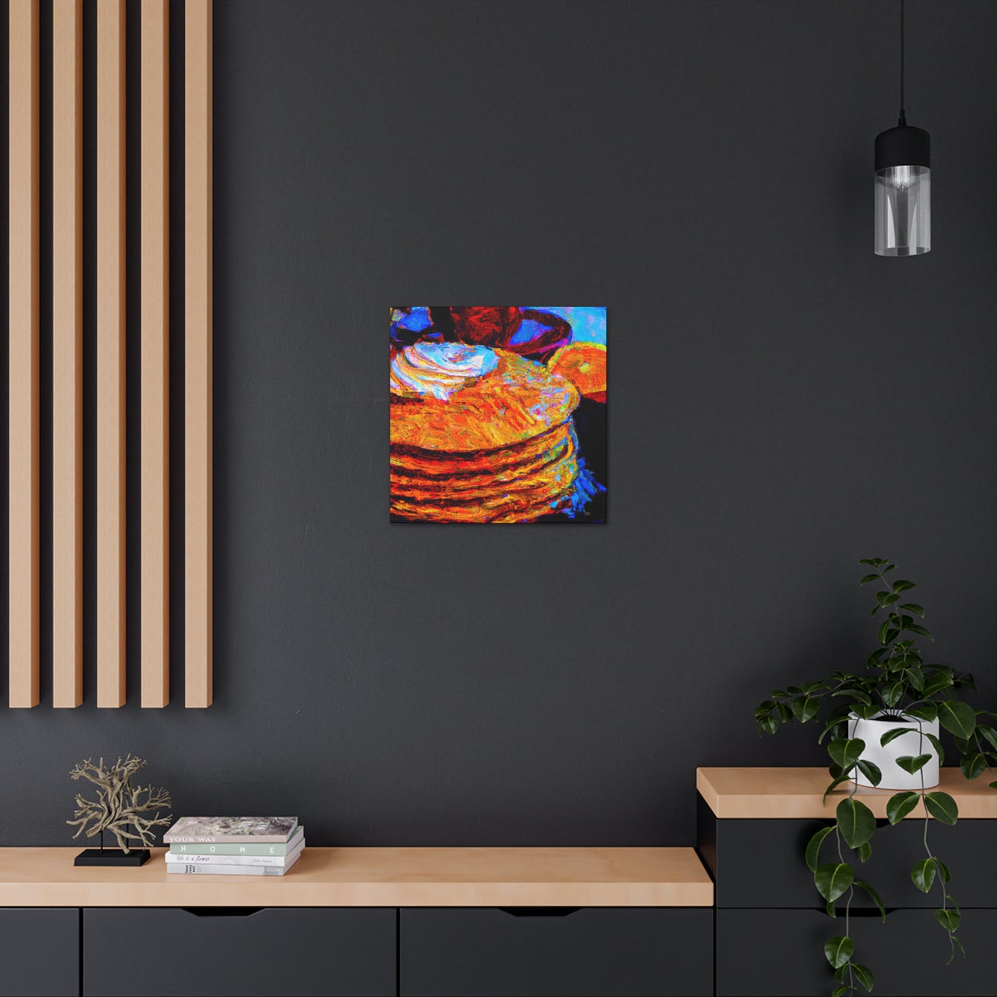 "Pancakes and Post-Impressionism" - Canvas