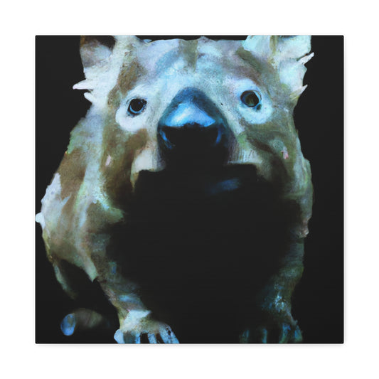 Wombat's Warmth Welcome - Canvas