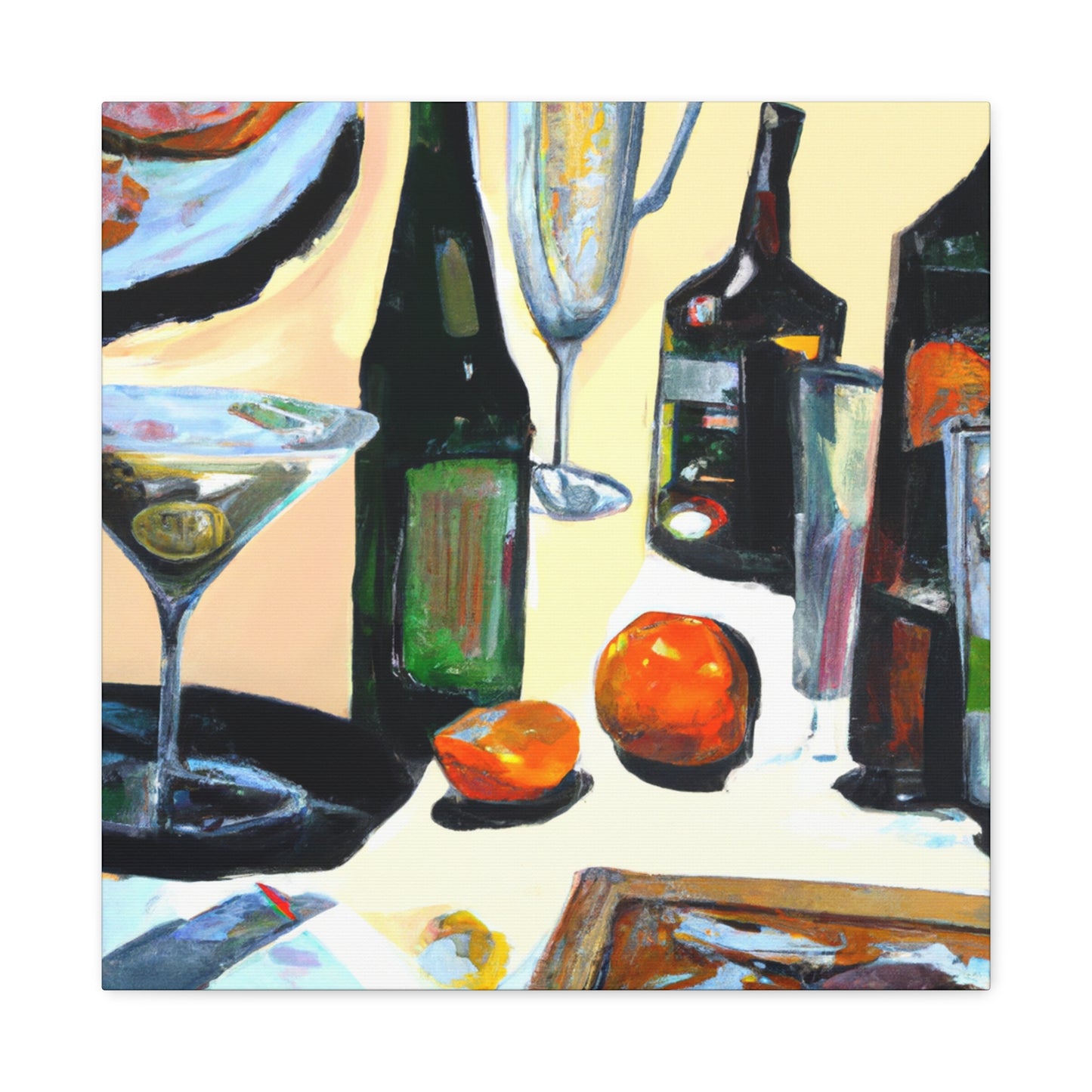 "Boozy Beverage Celebrations" - Canvas