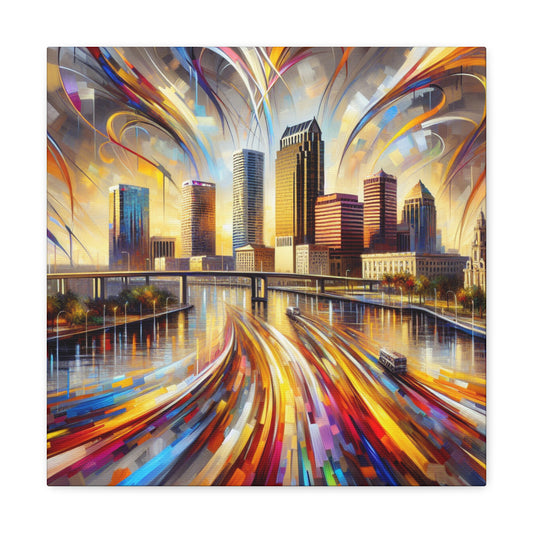 "Enigmatic Tampa Dreamscape" - Canvas