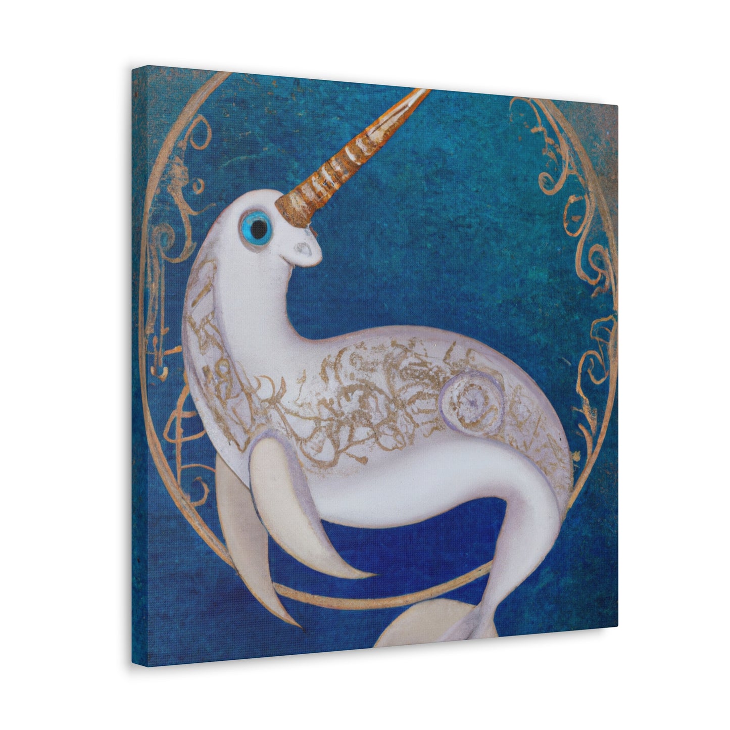 "The Majestic Narwhal" - Canvas