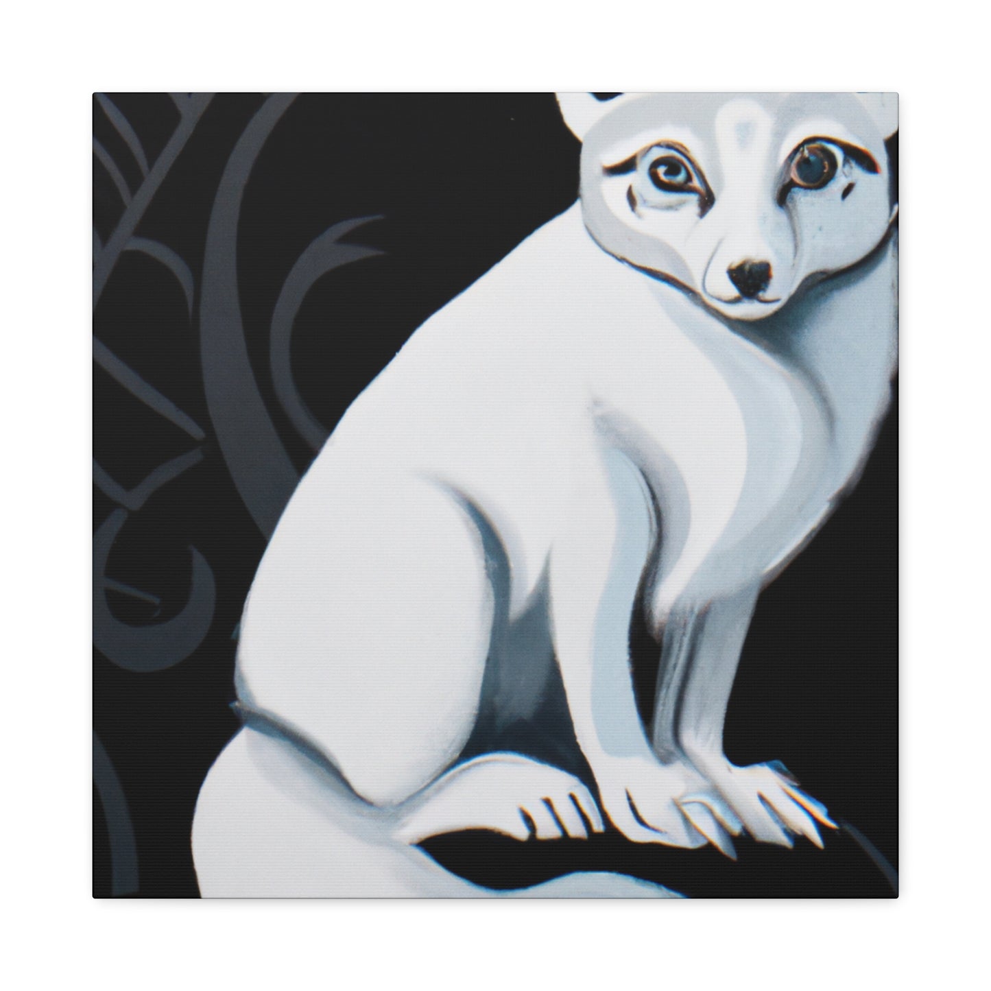 Frozen Arctic Foxes - Canvas