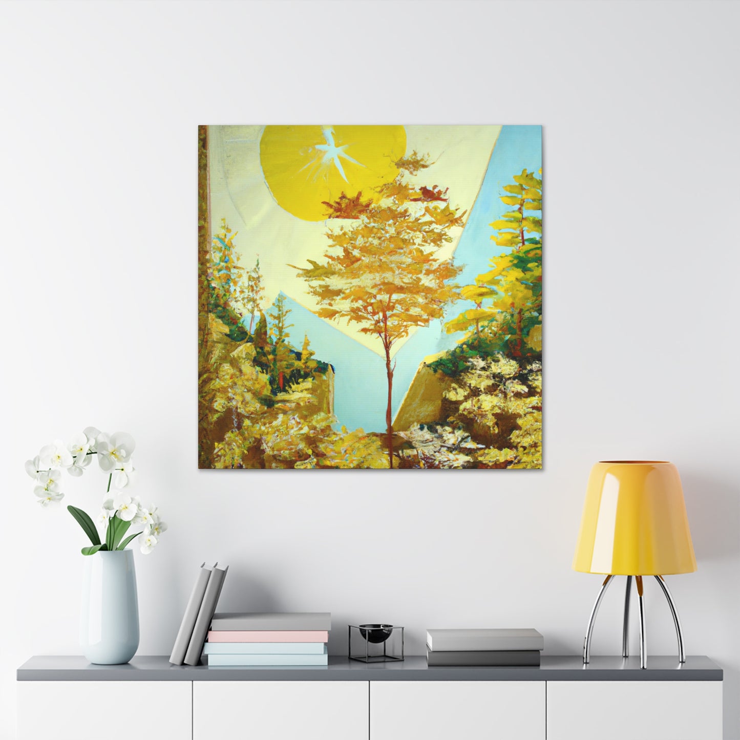 "Maple Majestic Mystery" - Canvas