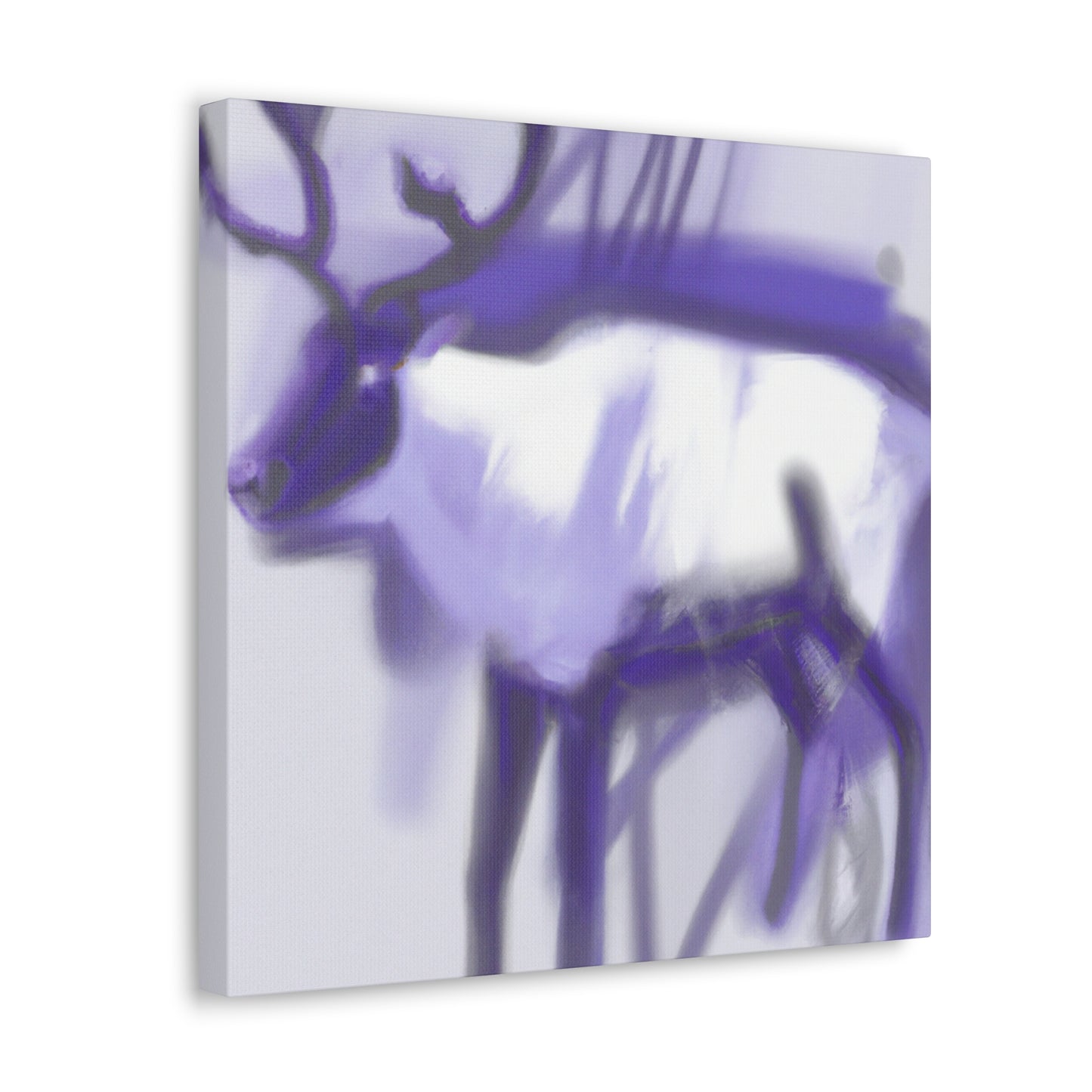 Reindeer in Expressionism - Canvas