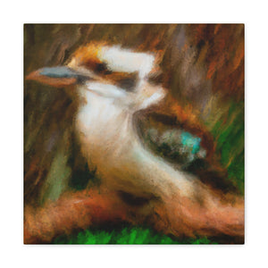 "Kookaburras at Dusk" - Canvas