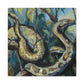 Python in Impressionism - Canvas