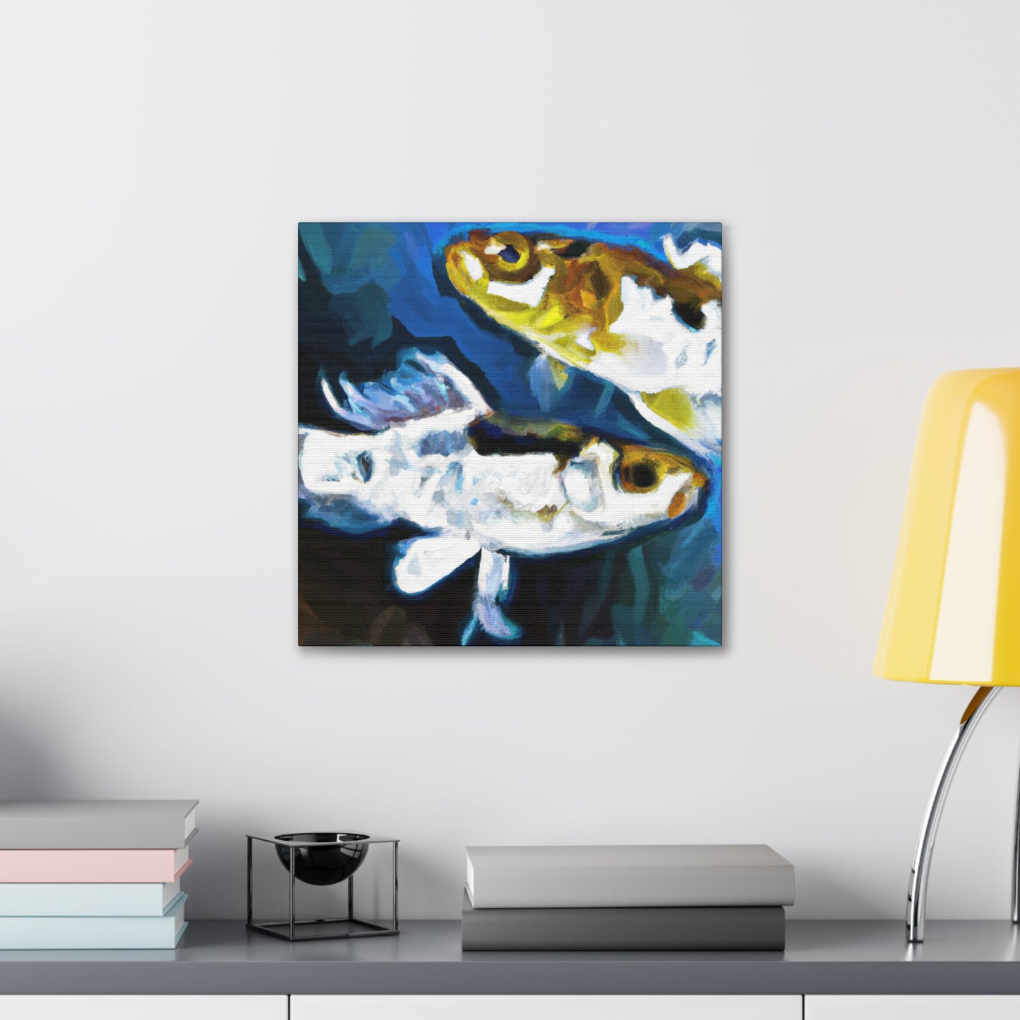 Killifish In Bloom - Canvas