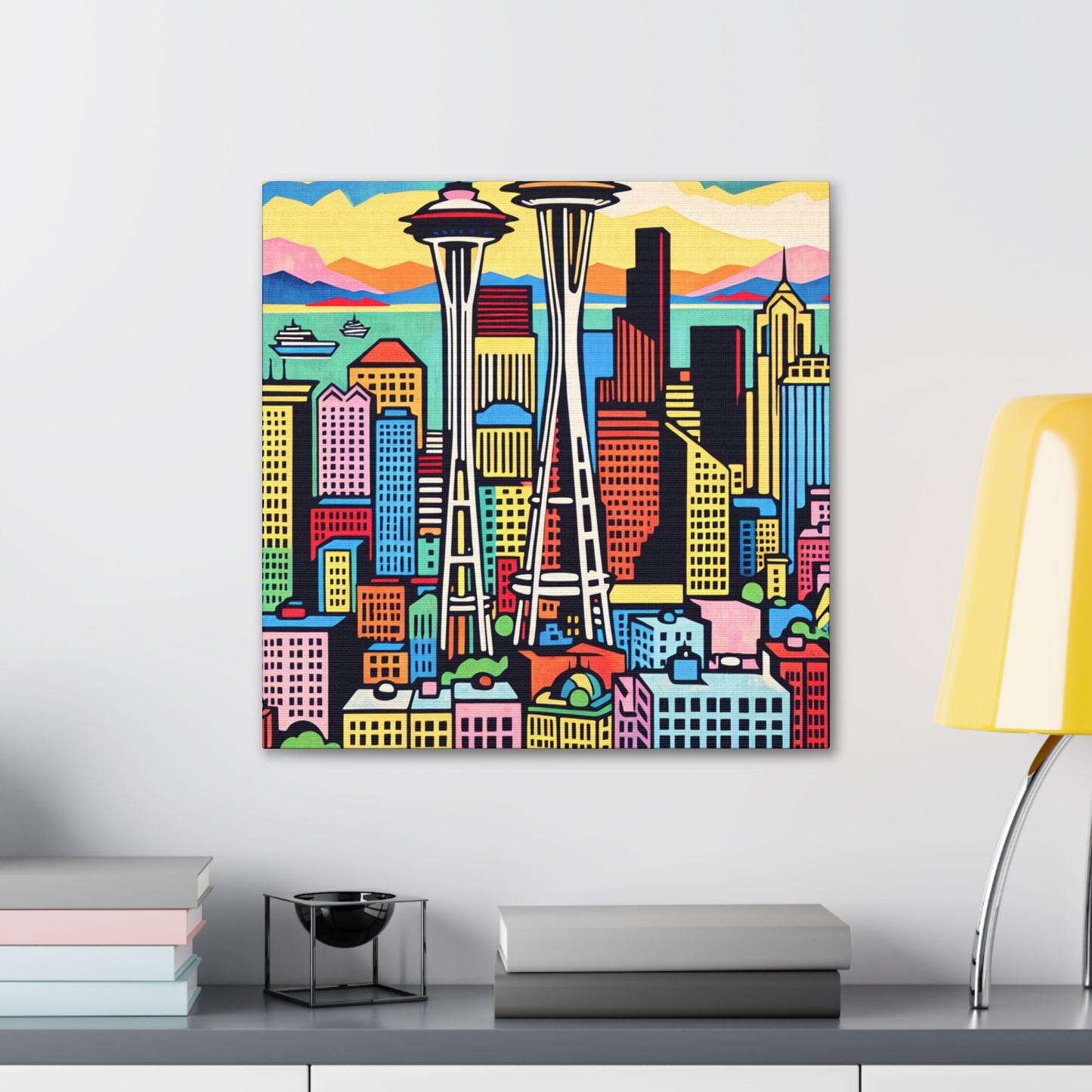 Emerald City Excitement - Canvas