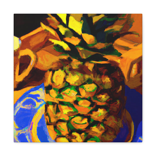 Pineapple Portrait Impression - Canvas