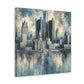 "Resplendent Detroit Reverie" - Canvas