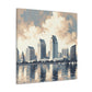 "Seaside Serenity: San Diego" - Canvas