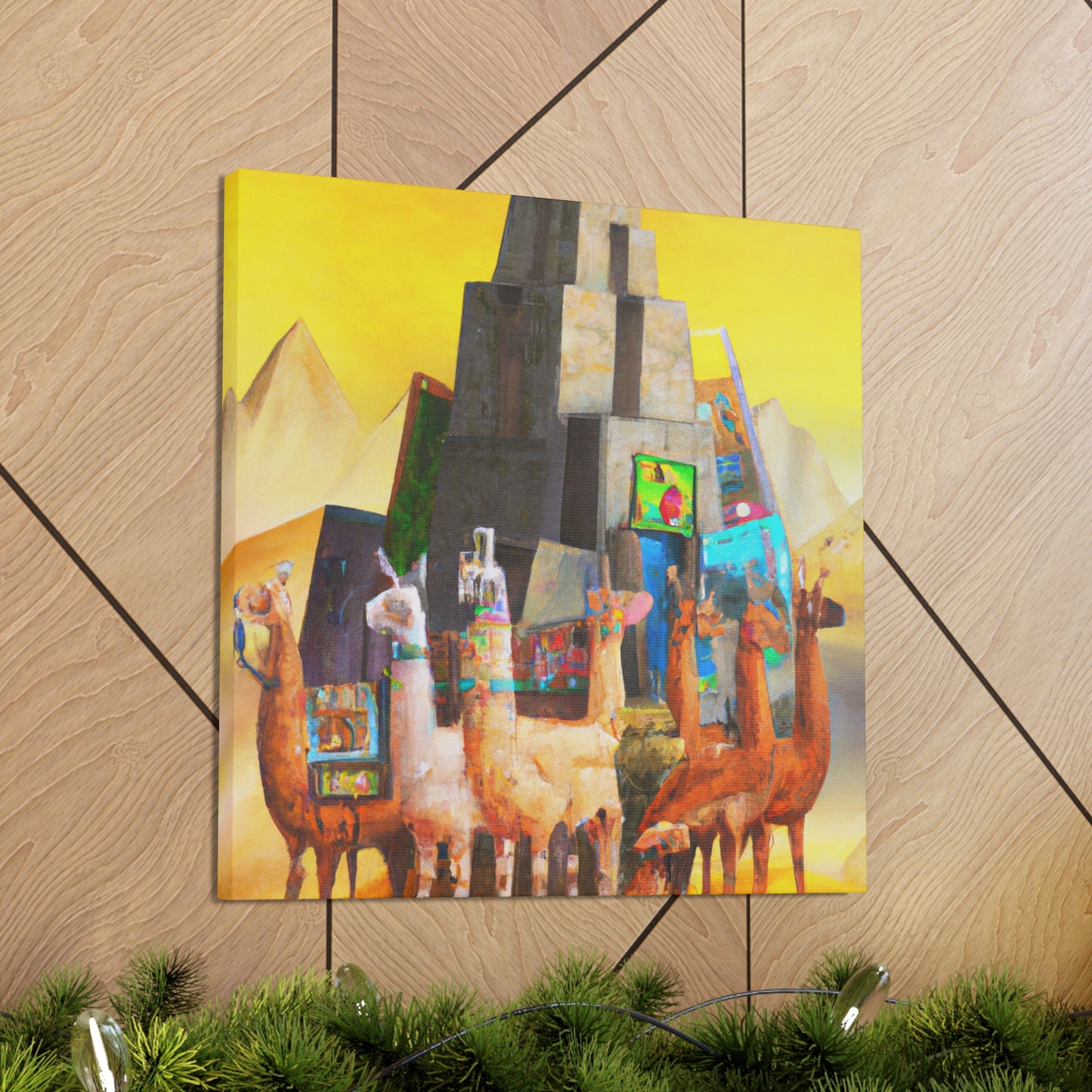 Llama in Surreality - Canvas