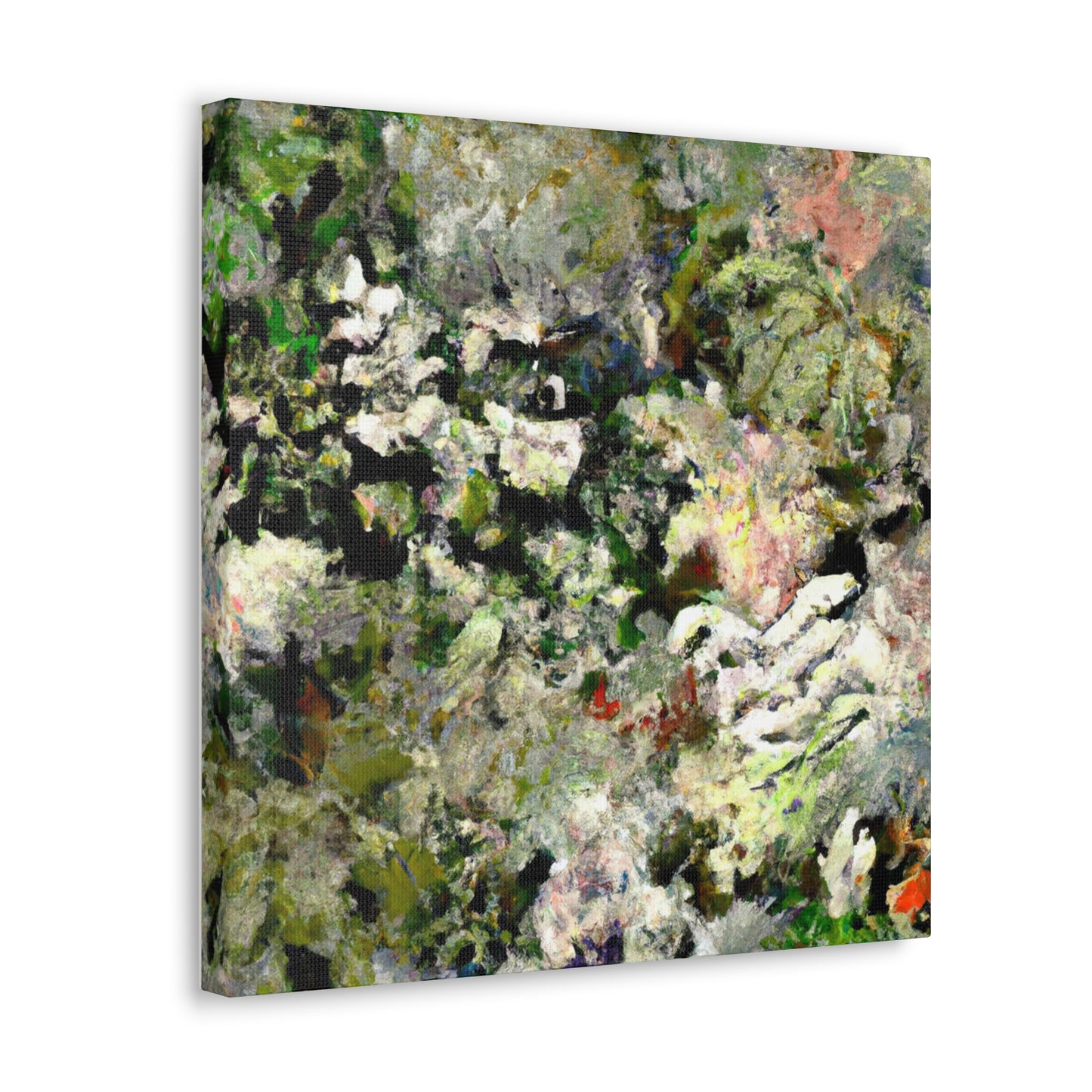 "Leaf in Impressionism" - Canvas