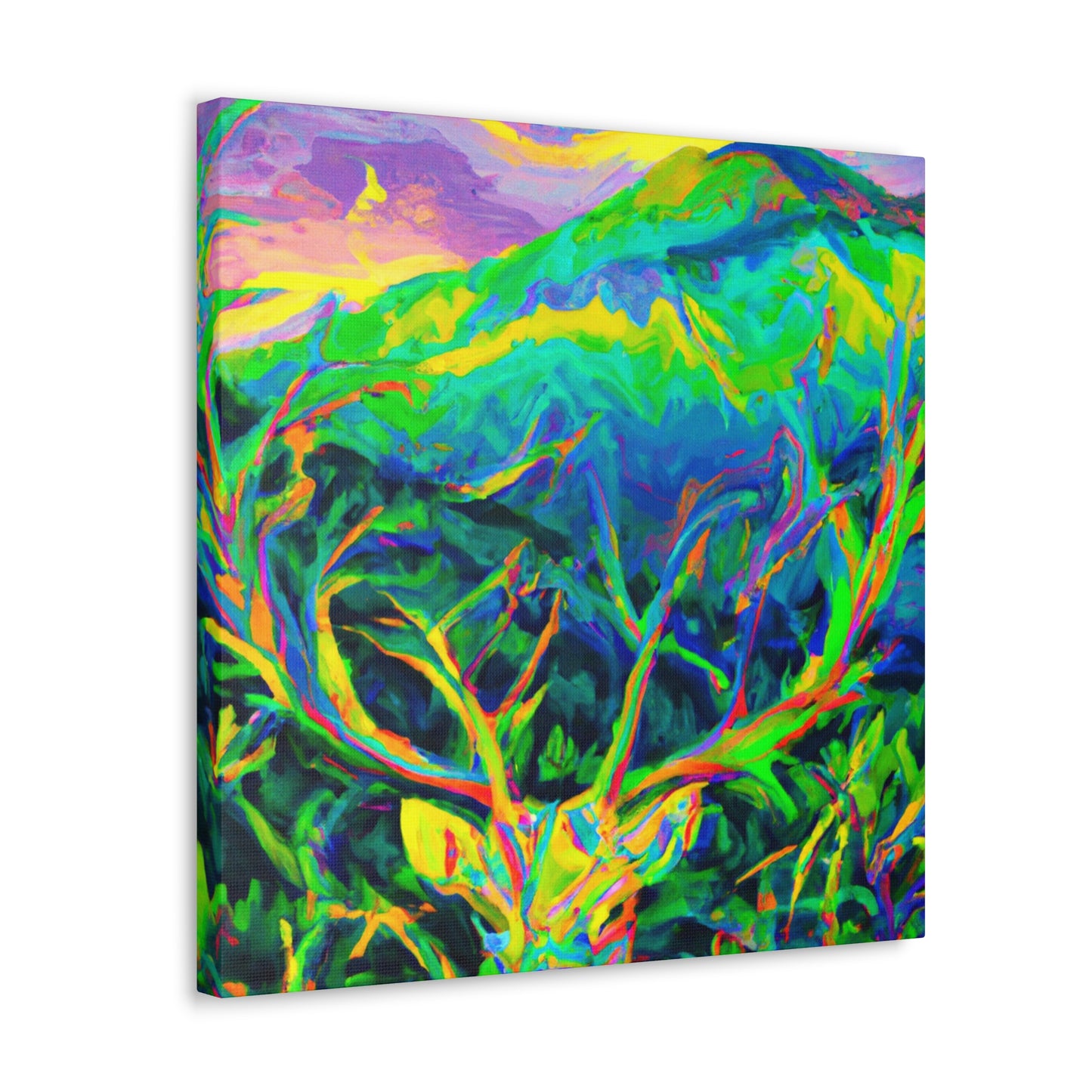 Deer in the Glade - Canvas