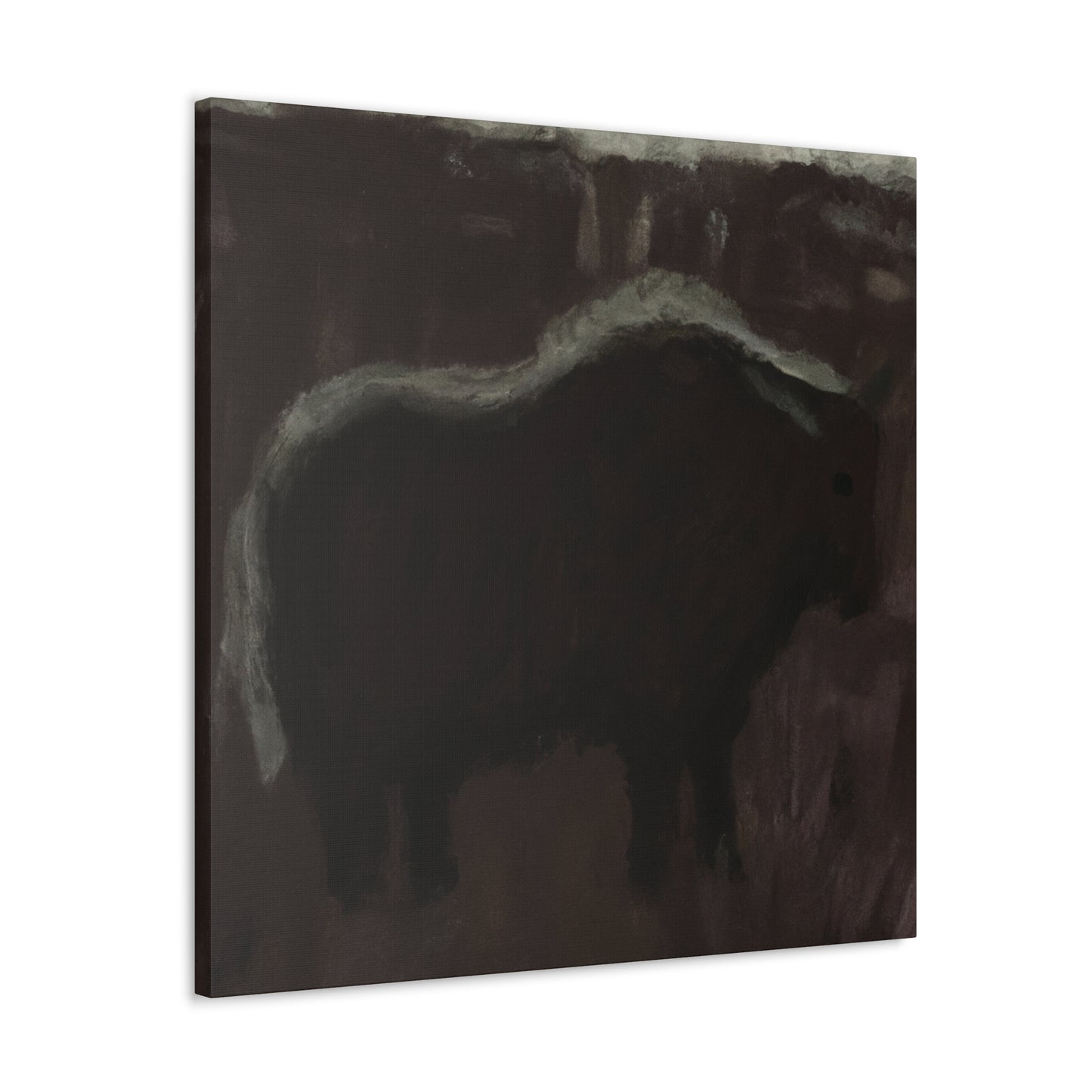 "Musk Ox in Impressionism" - Canvas