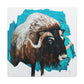 Musk Ox Surrealism - Canvas