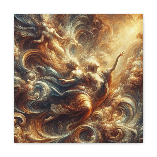 Time's Majestic Symphony - Canvas