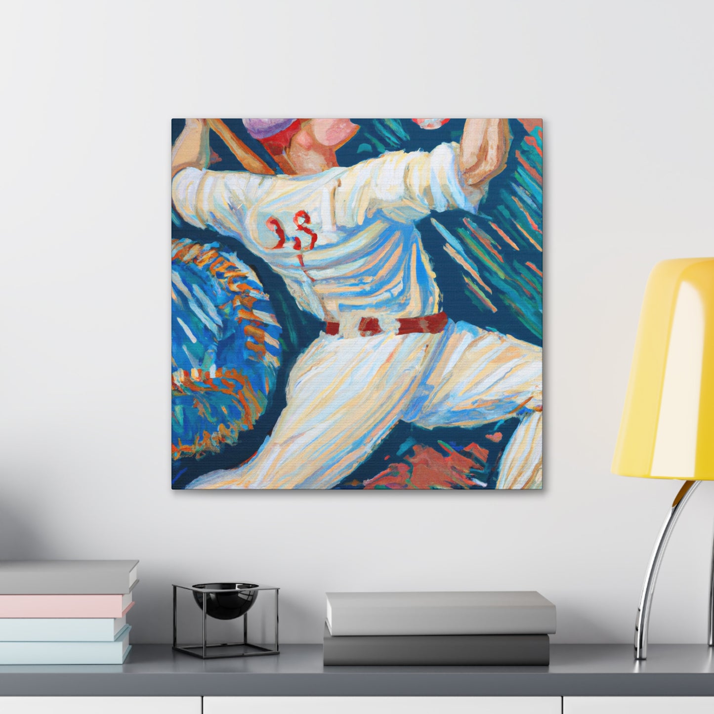 "Baseball Glory Unleashed" - Canvas