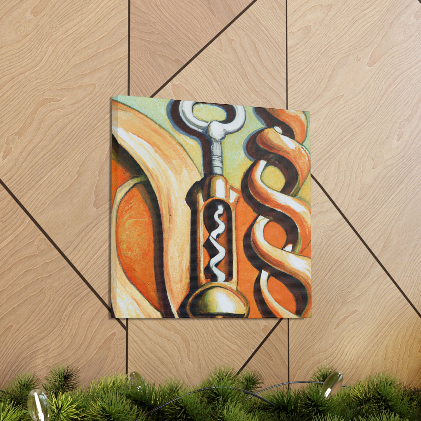 "Corkscrew: An Artwork" - Canvas