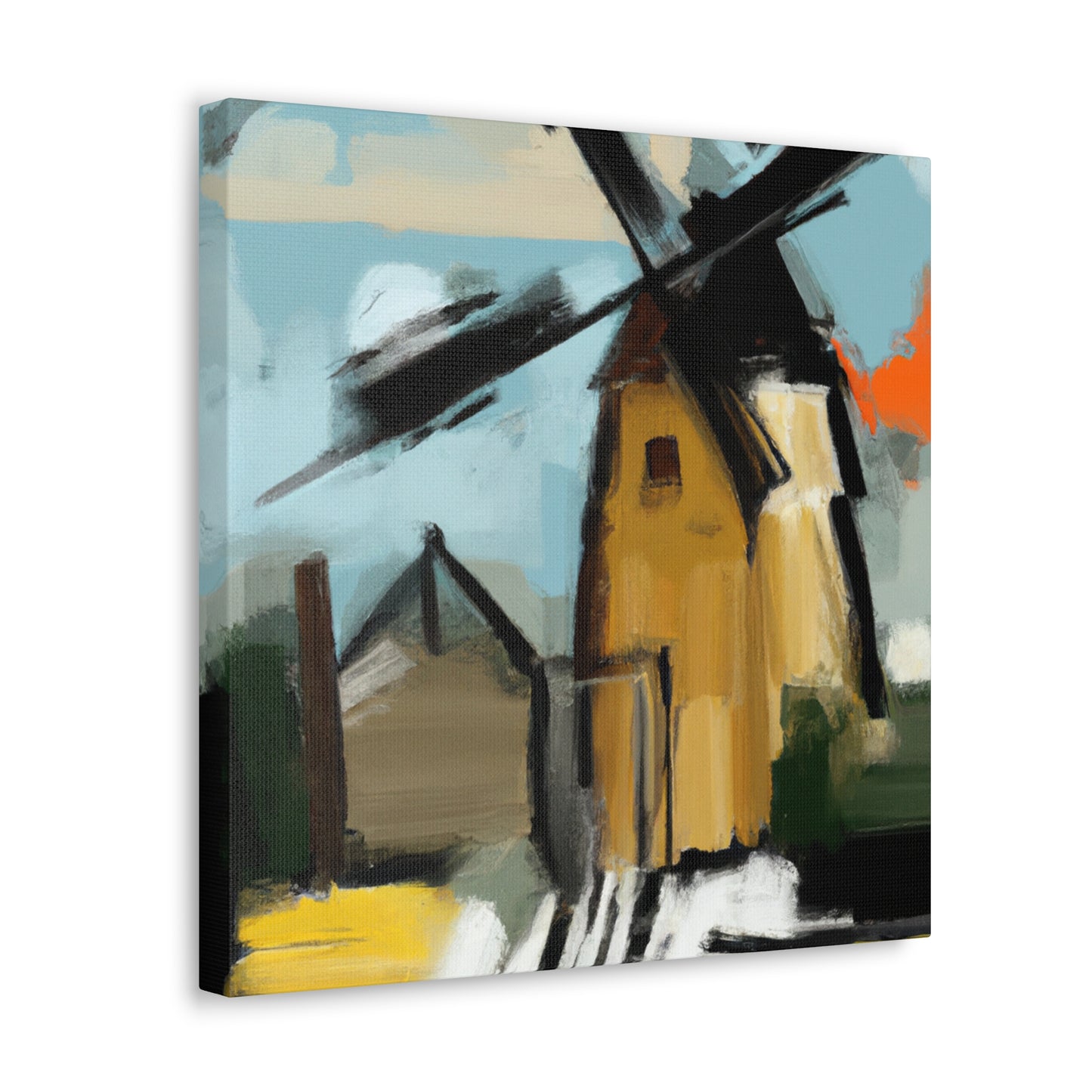 Windmill of abstraction - Canvas