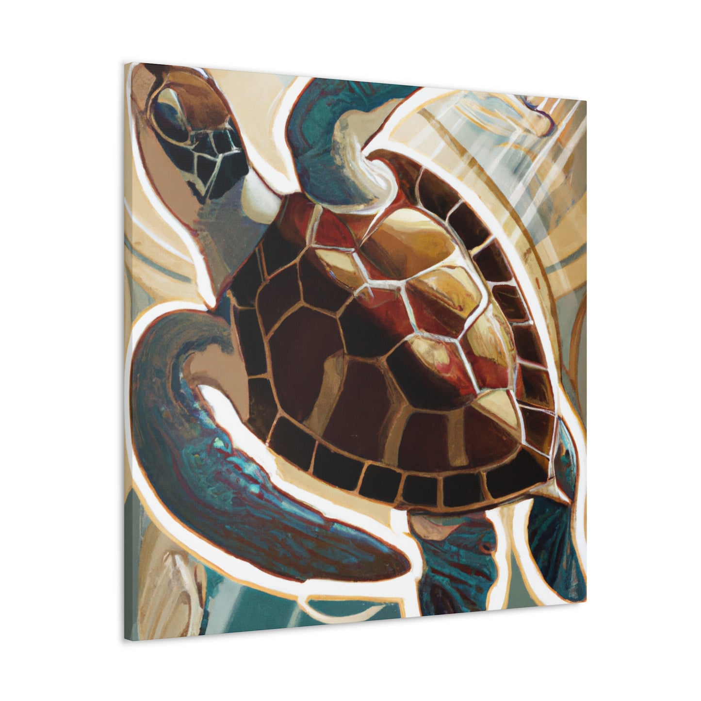 Sea Turtles Abound! - Canvas