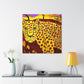 Leopard Lazing Luxuriously - Canvas