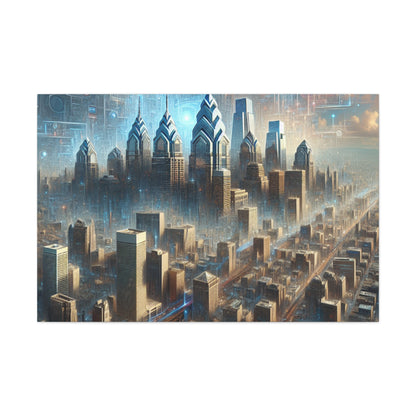 "City of Steel Dreams" - Canvas