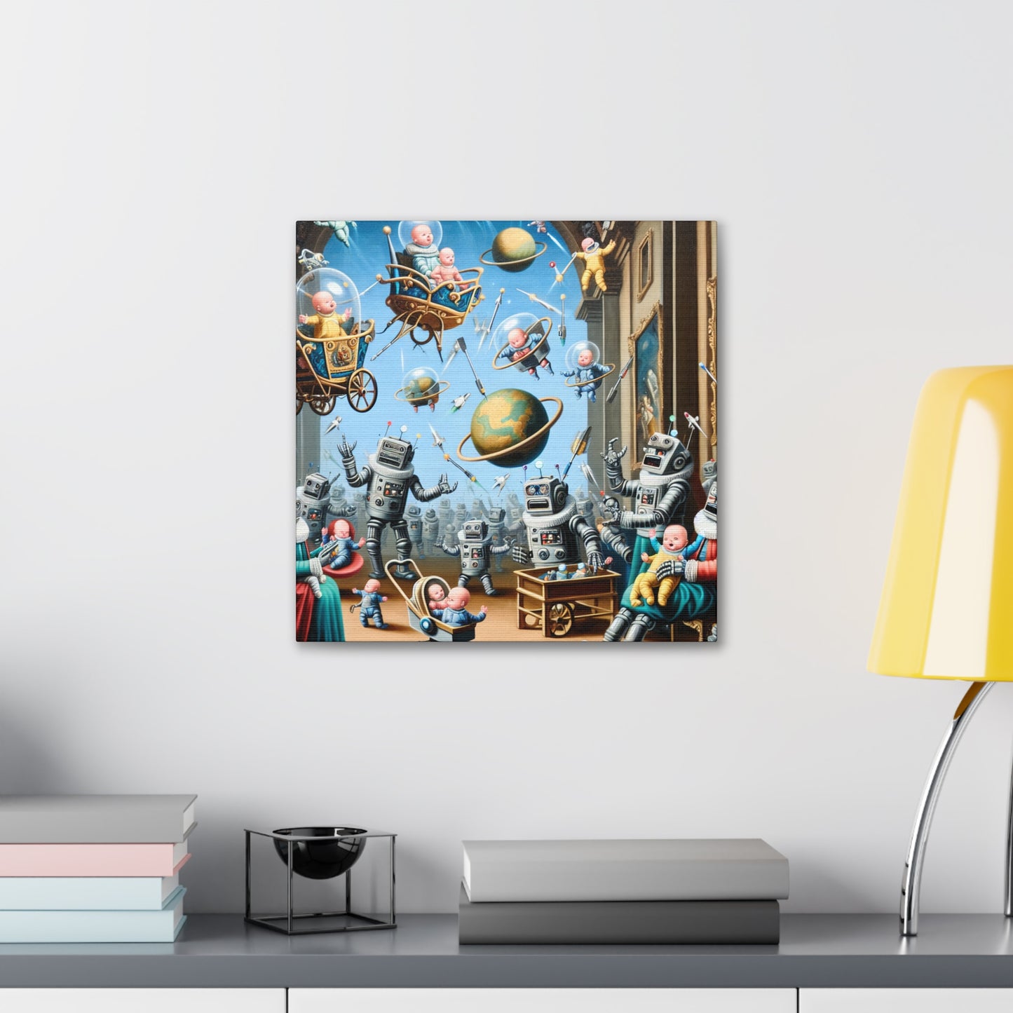 Cosmic Automaton Reverie - Canvas