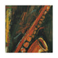 Saxophone's Musical Dance - Canvas