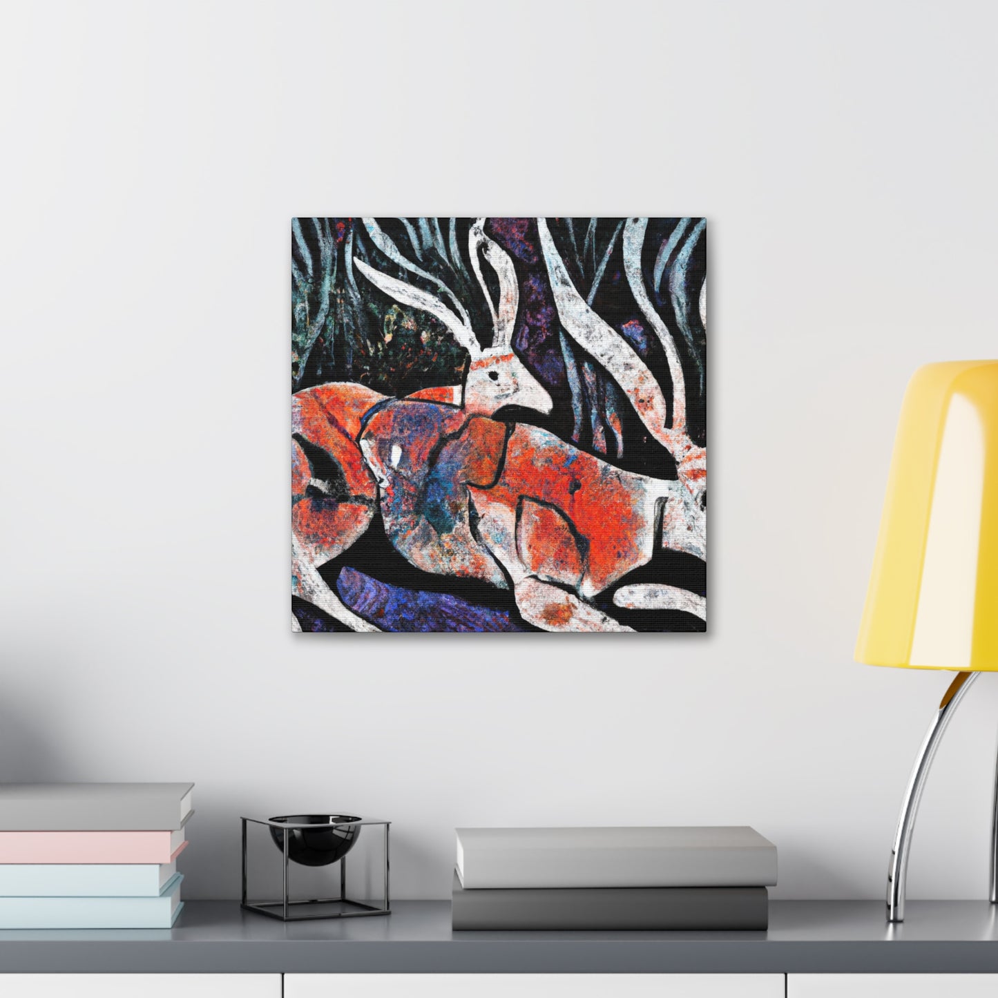 Gazelle's Abstraction Art - Canvas