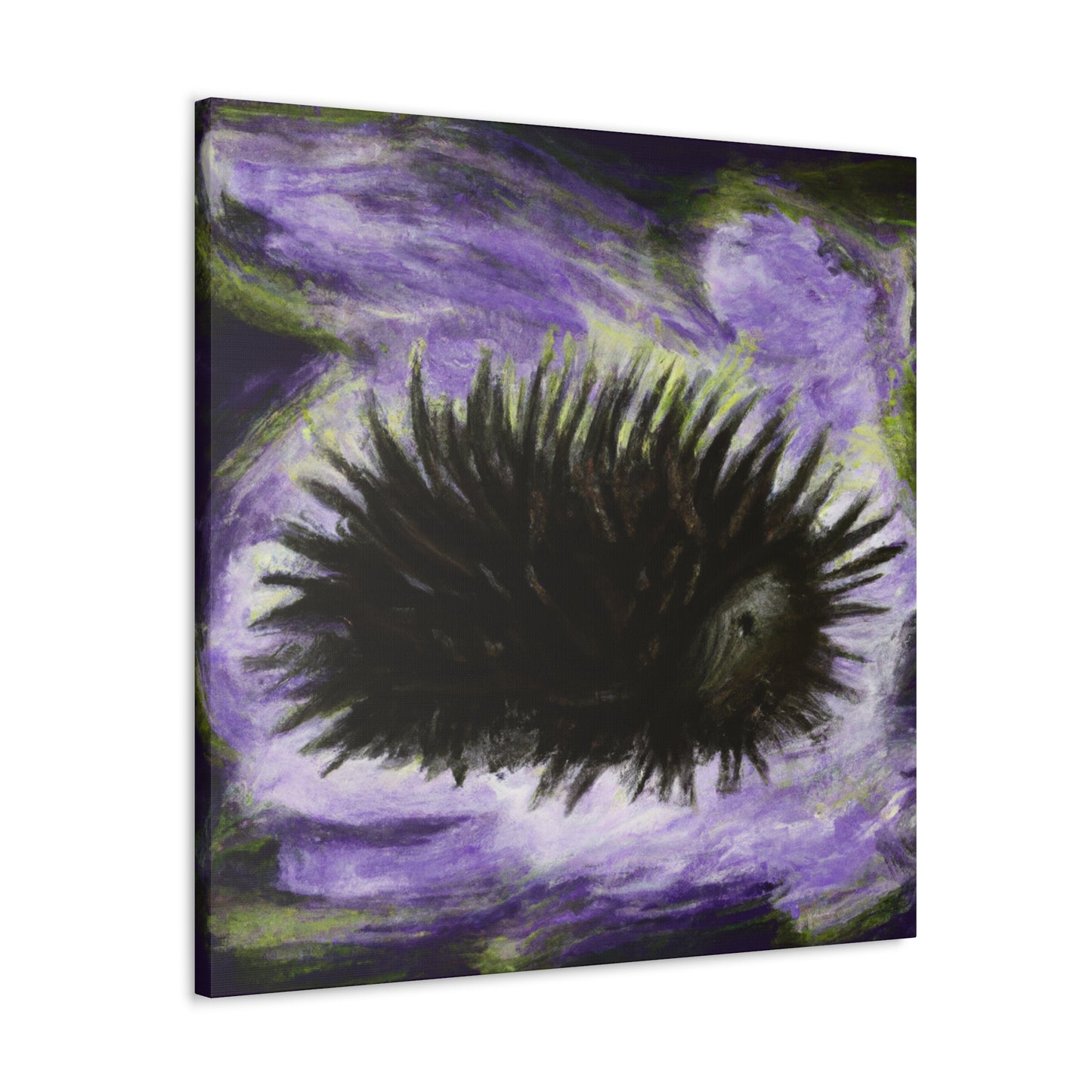 "Sea Urchin Embrace Ebb" - Canvas