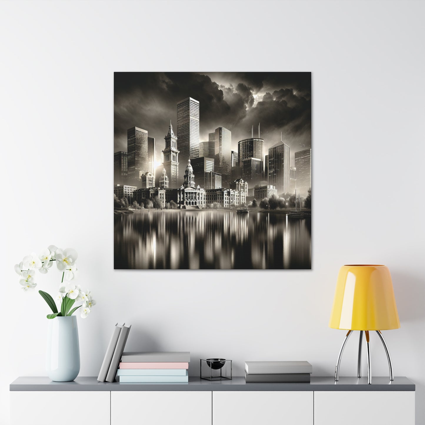 "Denver's Awe-Inspiring Grandeur" - Canvas