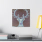 "Glorious Reindeer Sighting" - Canvas