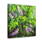 Lilacs in Impressionism - Canvas