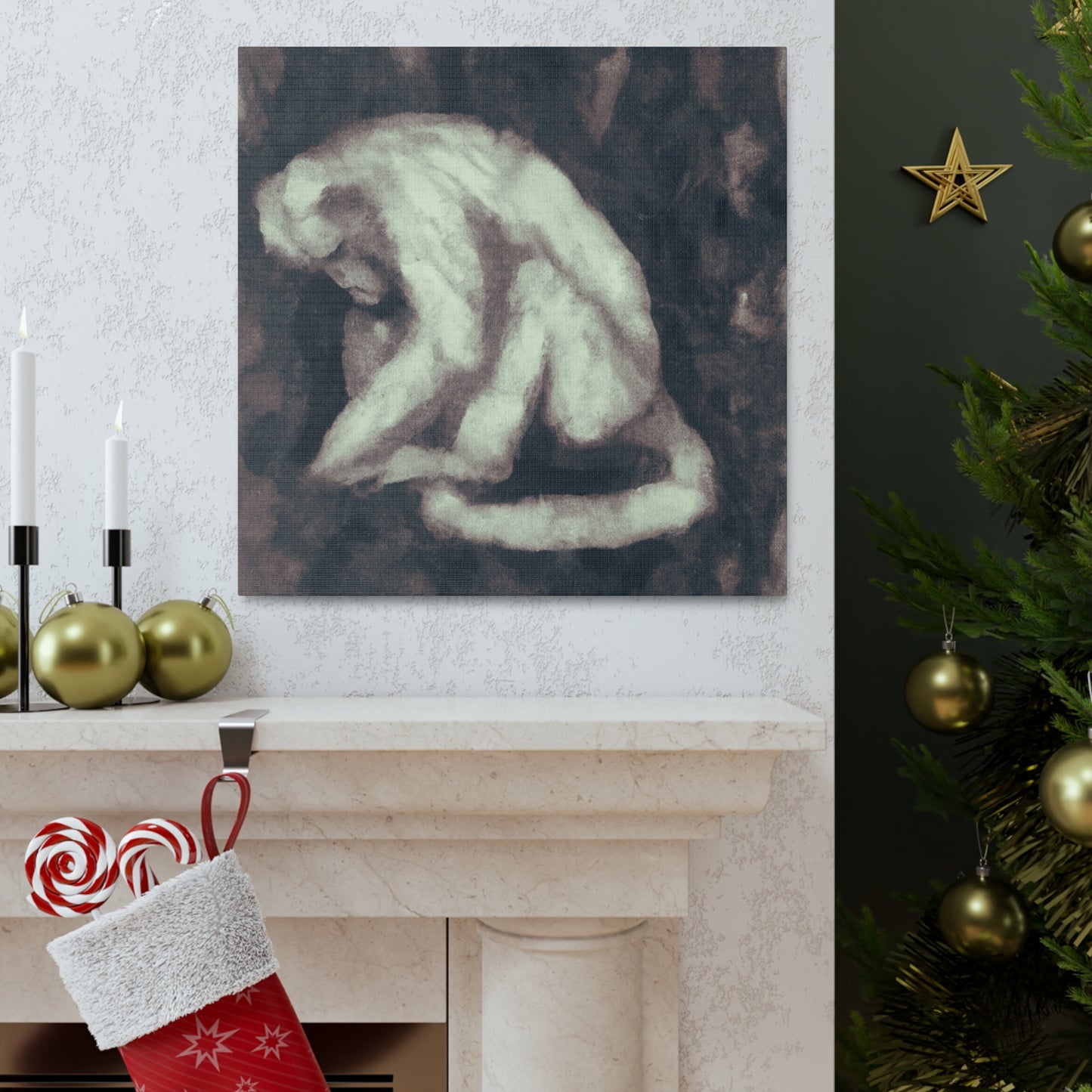 Monkeys In Splendor - Canvas