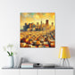 Golden City Hues - Canvas